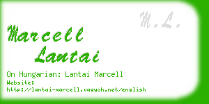 marcell lantai business card